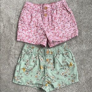 NWOT OshKosh cotton linen shorts (bundle of 2)